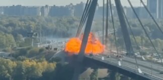 Ucraina, colpito ponte a Kiev nel giorno della visita di Merz. Il cancelliere: “In futuro macchina guerra Russia contro di noi”
