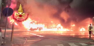 Incendio al deposito di AT, Giani e Boni: “Fatto gravissimo, si indaghi sulle cause”