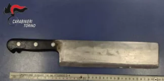 Gira con una mannaia a Torino e minaccia chi passa: così i carabinieri sono riusciti a disarmarlo